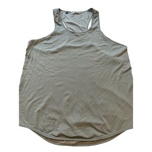 Gymshark Seamless Racerback Tank Top Green Women's Workout Athletic Size M